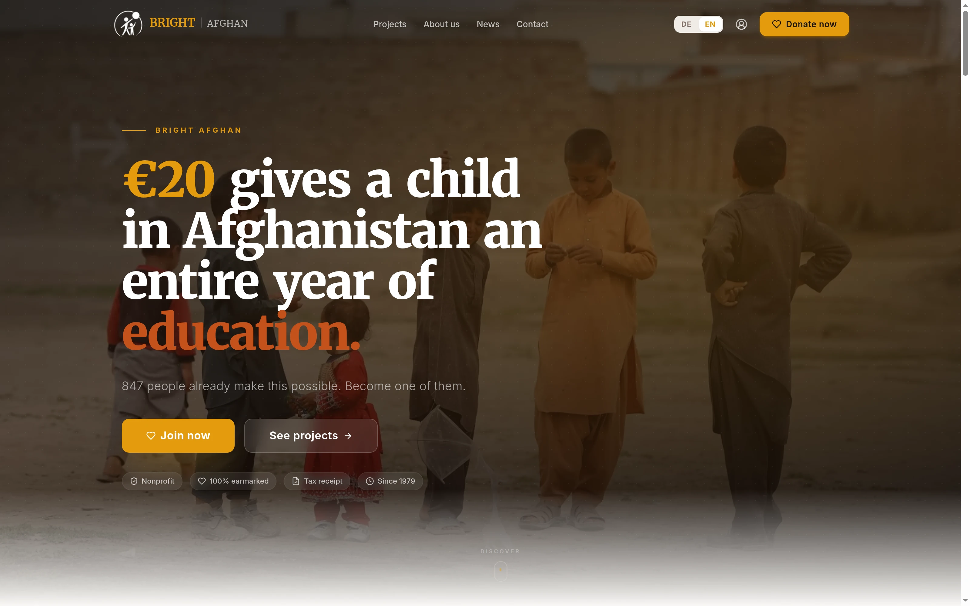 NGO Website + Automation